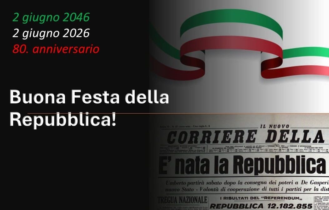 Buona Festa della Repubblica!